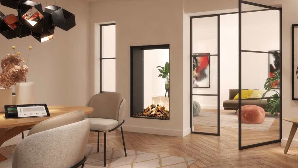 Recuperador de calor a gás de dupla face Biojaq DRU Tall Tunnel