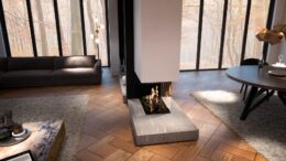 Recuperador de calor de três lados BIOJAQ DRU MAESTRO 75XTU